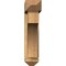 Ekena Millwork Westlake Arts and Crafts Rough Sawn Bracket w/ Offset Brace, Western Red Cedar, 6"W x 26"D x 26"H BKT0604X26X26WTL03RWR - alternate 4